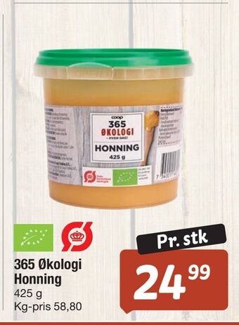 Fakta Tyskland 365 økologi honning tilbud