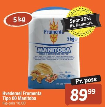 Fakta Tyskland Hvedemel frumenta tipo 00 manitoba tilbud