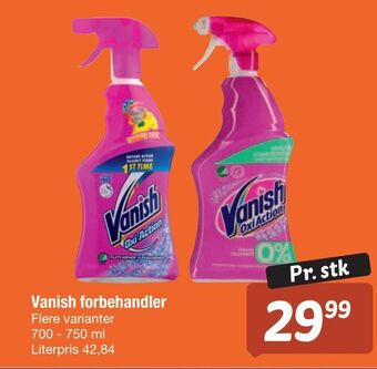 Fakta Tyskland Vanish forbehandler tilbud