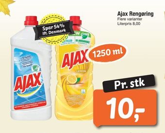 Fakta Tyskland Ajax rengøring tilbud