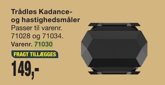 Harald Nyborg Trådløs kadance og hastighedsmåler tilbud