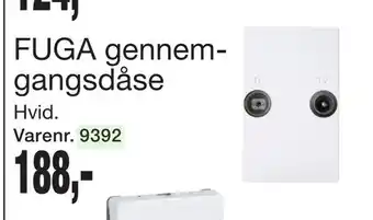 Harald Nyborg Fuga gennem- gangsdåse tilbud
