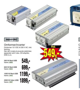 Harald Nyborg Omformer/inverter tilbud