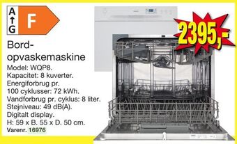 Harald Nyborg Bordopvaskemaskine tilbud