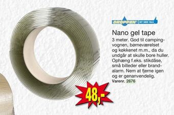 Harald Nyborg Nano gel tape tilbud