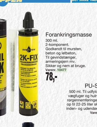 Forankringsmasse