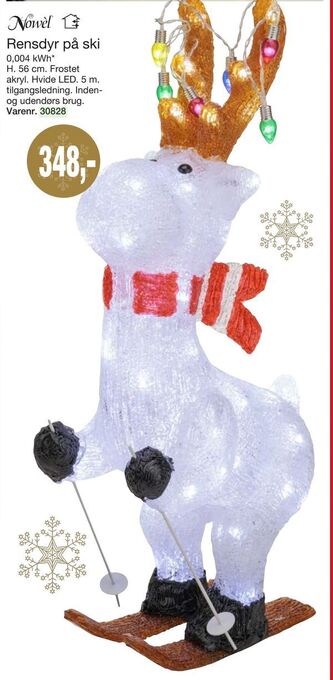 Harald Nyborg Rensdyr på ski tilbud