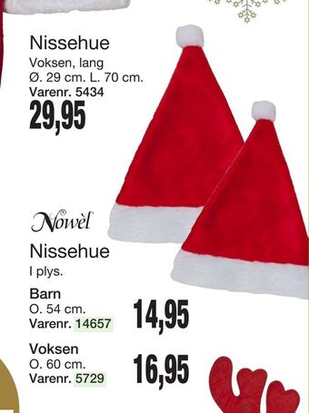 Harald Nyborg Nissehue tilbud