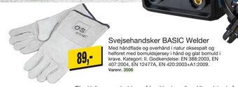 Harald Nyborg Svejsehandsker basic welder tilbud