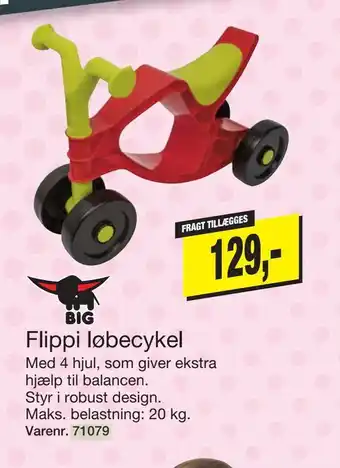 Harald Nyborg Flippi løbecykel tilbud