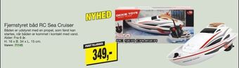 Harald Nyborg Fjernstyret båd rc sea cruiser tilbud