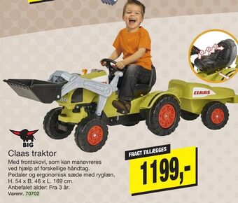 Harald Nyborg Claas traktor tilbud