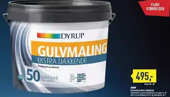 Johannes Fog Gulvmaling ekstra dækkende tilbud