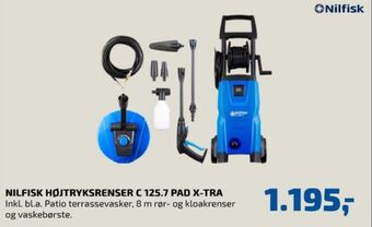 Davidsen Nilfisk højtryksrenser tilbud