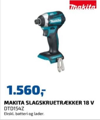 Davidsen Makita slagboremaskine tilbud