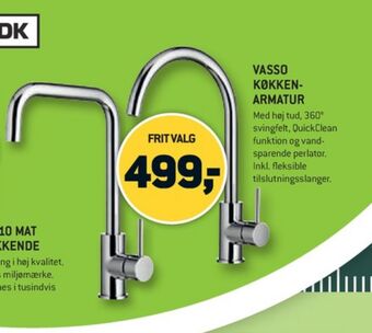 XL-BYG Vasso køkkenarmatur tilbud