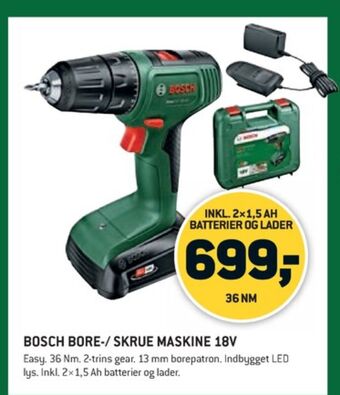 XL-BYG Grøn skruemaskine tilbud