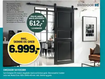 XL-BYG Swedoor skydedør tilbud