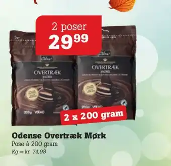 Poetzsch Padborg Odense overtrækschokolade mørk tilbud