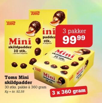 Poetzsch Padborg Mini skildpadder chokoladeskildpadder tilbud