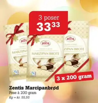 Poetzsch Padborg Zentis marcipan tilbud
