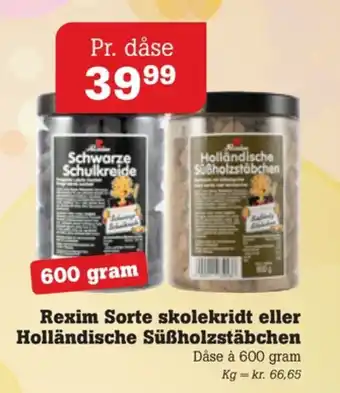 Holländische süssholzstäbchen slikbøtter