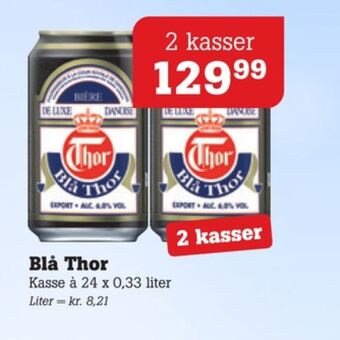 Poetzsch Padborg Blå thor øl tilbud