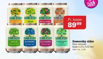 Poetzsch Padborg Somersby rtd-cider tilbud