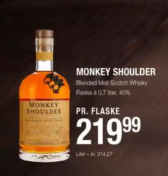 Poetzsch Padborg Monkey shoulder whisky tilbud