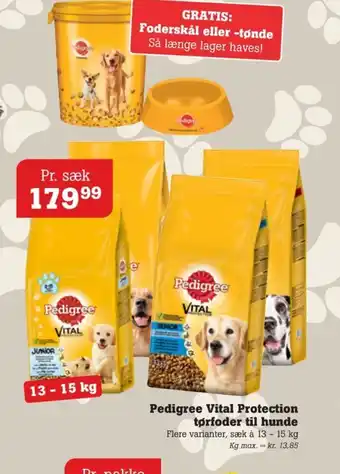 Poetzsch Padborg Pedigree hundefoder tilbud