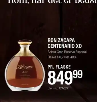 Ron zacapa rom
