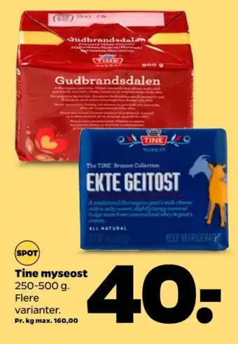 Netto Tine gedeost tilbud