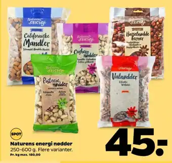 Naturens energi valnødder