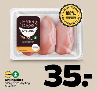 Netto Ukendt kyllingebrystfilet tilbud