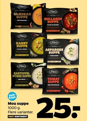 Netto Mou græskarsuppe tilbud