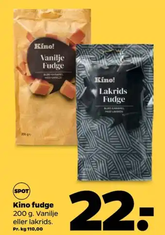 Kino fudge vanilje