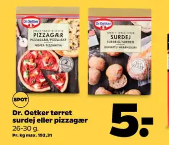 Netto Dr oetker tørgær tilbud