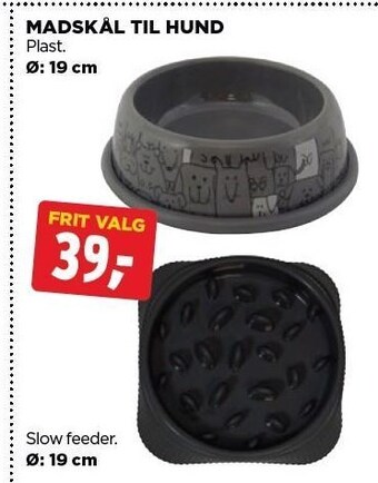 jem & fix Madskål til hund tilbud