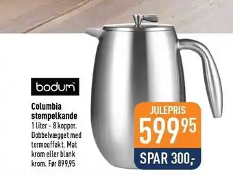 Imerco Columbia stempelkande 1 liter tilbud