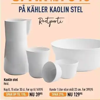 Imerco Kaolin stel tilbud