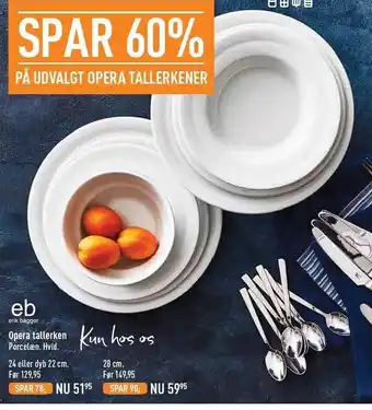 Imerco Opera tallerken tilbud