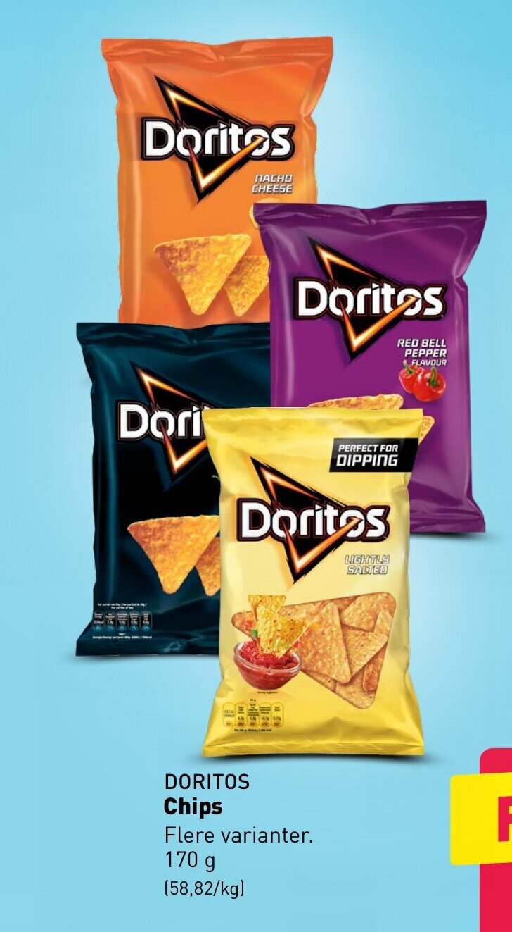 Doritos Chips tilbud hos ALDI