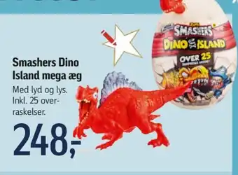 Føtex Smashers Dino Island Mega æg tilbud