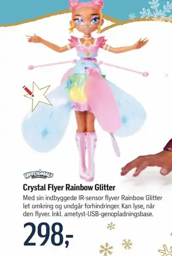 Crystal Flyer Rainbow Glitter