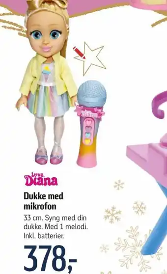 Dukke med Mikrofon
