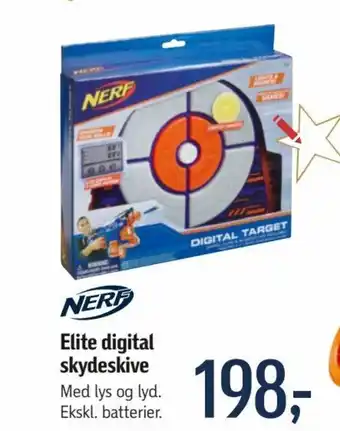 Føtex Elite digital skydeskive tilbud