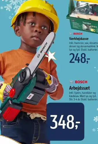 Føtex Bosch Arbejdssæt tilbud