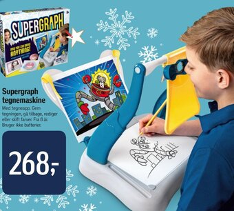 Føtex Supergraph tegnemaskine tilbud
