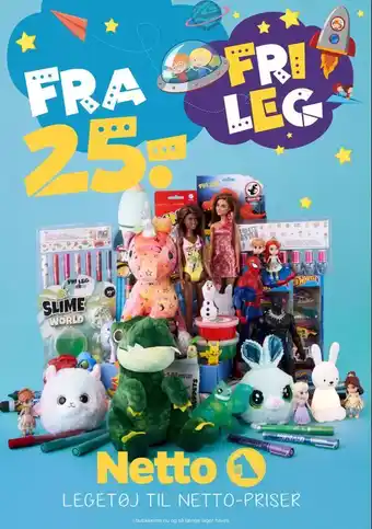 Netto Legetøj til netto-priser tilbud