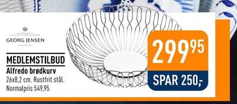 Imerco Alfredo brødkurv. tilbud